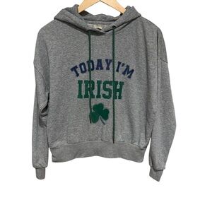 Ultra Flirt Gray Hoodie with Pink Heart Tag